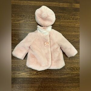 Mayoral Baby Winter Coat and Hat 4-6 months